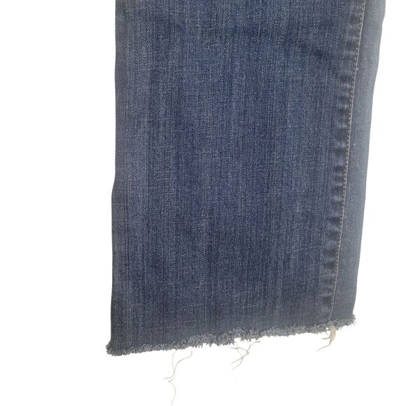 Tin Haul Wide Leg Jeans Women's 28 L Blue Denim Distressed Embellished Western - Picture 5 of 14
